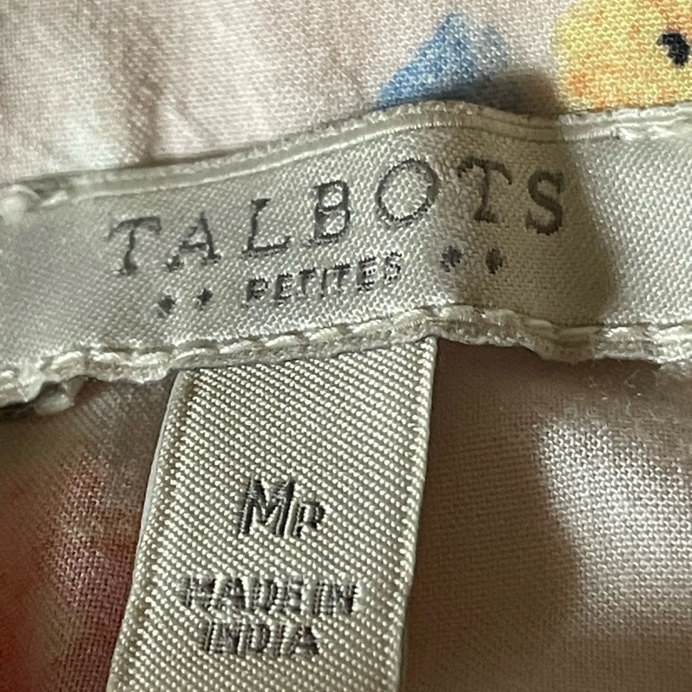 Talbots Petite floral tank - Picture 3 of 5
